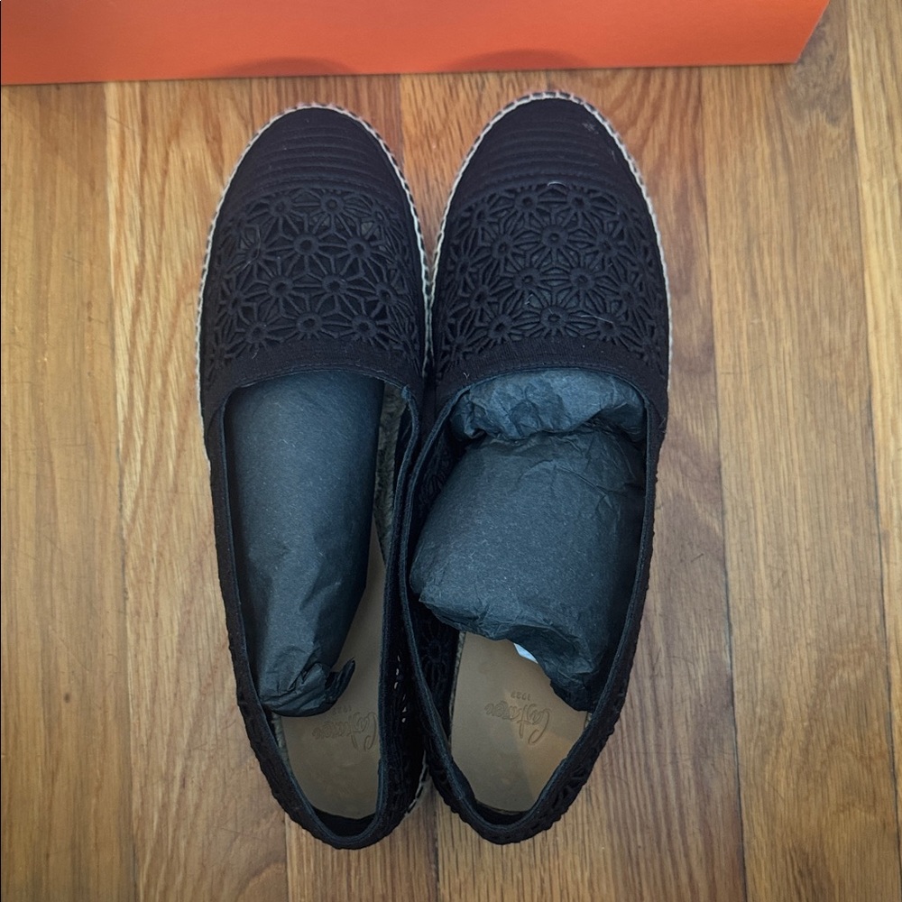 Castañer Black Espadrille Flats - Picture 3 of 4